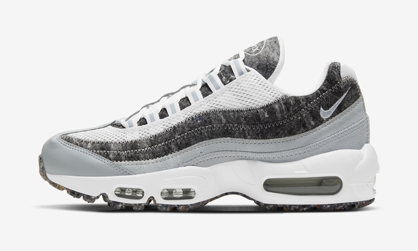 ナイキ エア マックス 95 クレーター “グレー/ホワイト/ボルト” (NIKE AIR MAX 95 CRATER “Grey/White/Volt”) [CV8830-400]