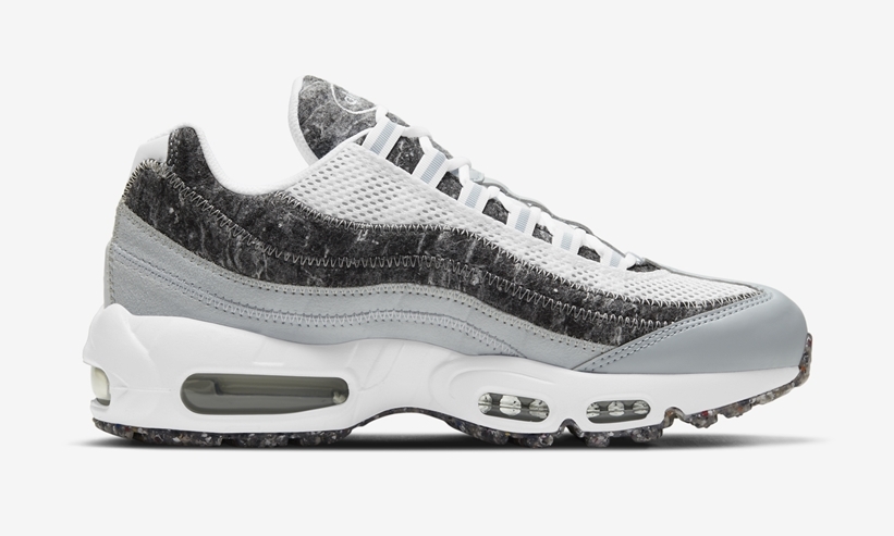 ナイキ エア マックス 95 クレーター “グレー/ホワイト/ボルト” (NIKE AIR MAX 95 CRATER “Grey/White/Volt”) [CV8830-400]