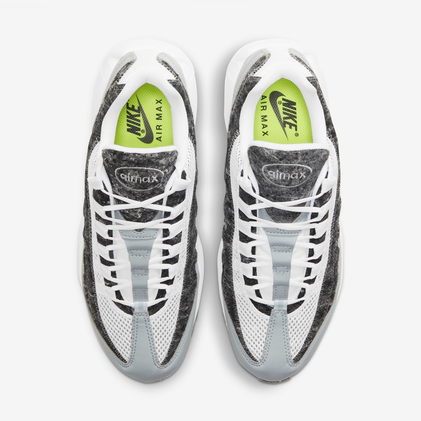 ナイキ エア マックス 95 クレーター “グレー/ホワイト/ボルト” (NIKE AIR MAX 95 CRATER “Grey/White/Volt”) [CV8830-400]