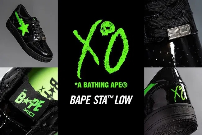 A BATHING APE x The Weeknd XO コラボ BAPE STA 2カラーが11/27から発売 (ア ベイシング エイプ ザ・ウィークエンド)