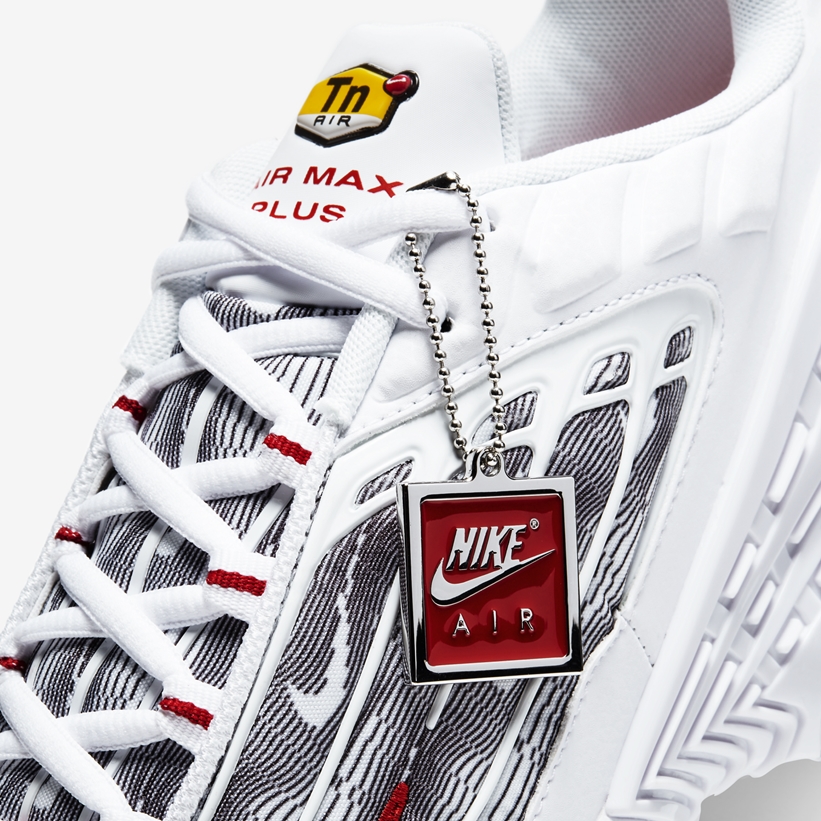 ナイキ エア マックス プラス 3 “ホワイト/ブラック/レッド” (NIKE AIR MAX PLUS 3 “White/Black/Red”) [DH4107-100]