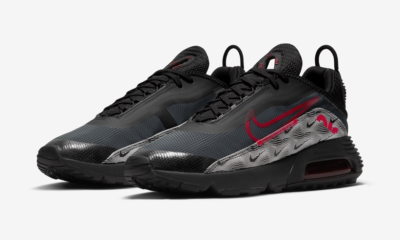 ナイキ エア マックス 2090 “ブラック/グレー/レッド” (NIKE AIR MAX 2090 “Black/Grey/Red” Topography Pack) [DH3983-001]