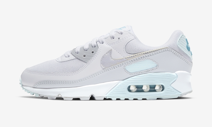 ナイキ エア マックス 90 “ライトグレー/フローズンブルー” (NIKE AIR MAX 90 “Light Gray/Frozen Blue”) [DH4969-100]