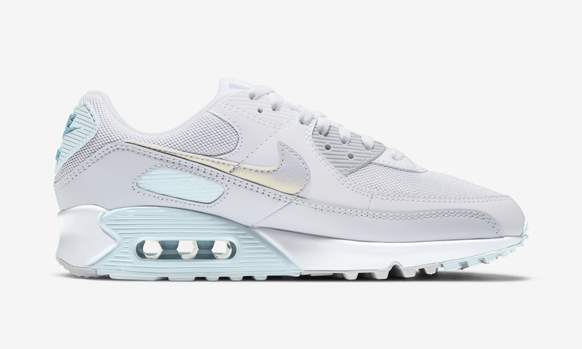 ナイキ エア マックス 90 “ライトグレー/フローズンブルー” (NIKE AIR MAX 90 “Light Gray/Frozen Blue”) [DH4969-100]