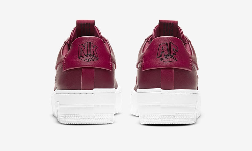 ナイキ ウィメンズ エア フォース 1 ロー ピクセル “チームレッド/ホワイト” (NIKE WMNS AIR FORCE 1 LOW PIXEL “Team Red/White”) [CK6649-600]