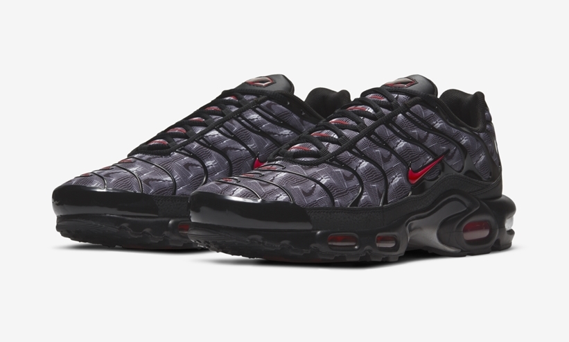 ナイキ エア マックス プラス “ブラック/グレー/レッド” (NIKE AIR MAX PLUS “Black/Grey/Red” Topography Pack) [DJ0638-001]