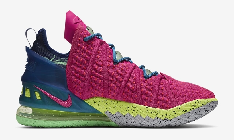 12/2 発売！ナイキ レブロン 18 “ロサンゼルス バイ ナイト” (NIKE LEBRON XVIII “Los Angeles By Night”) [DB8148-600]