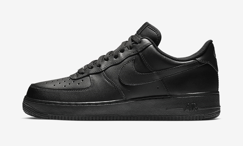 【2024年 リストック】ナイキ エア フォース 1 07 ロー “トリプルブラック/トリプルホワイト” (NIKE AIR FORCE 1 07 LOW “Triple Black/Triple White”) [CW2288-001,111][DD8959-001,100]