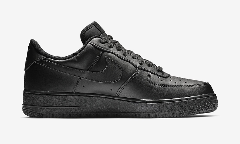 【2024年 リストック】ナイキ エア フォース 1 07 ロー “トリプルブラック/トリプルホワイト” (NIKE AIR FORCE 1 07 LOW “Triple Black/Triple White”) [CW2288-001,111][DD8959-001,100]