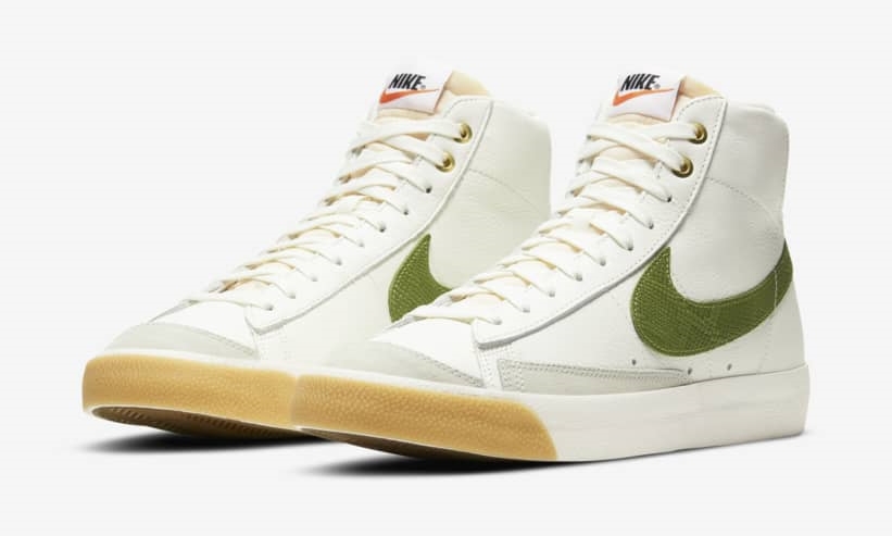 12/12 発売！ナイキ ブレーザー ミッド 77 ビンテージ “アスパラガス スネークスキン” (NIKE BLAZER MID 77 VINTAGE “Asparagus Snakeskin”) [DC1706-100]