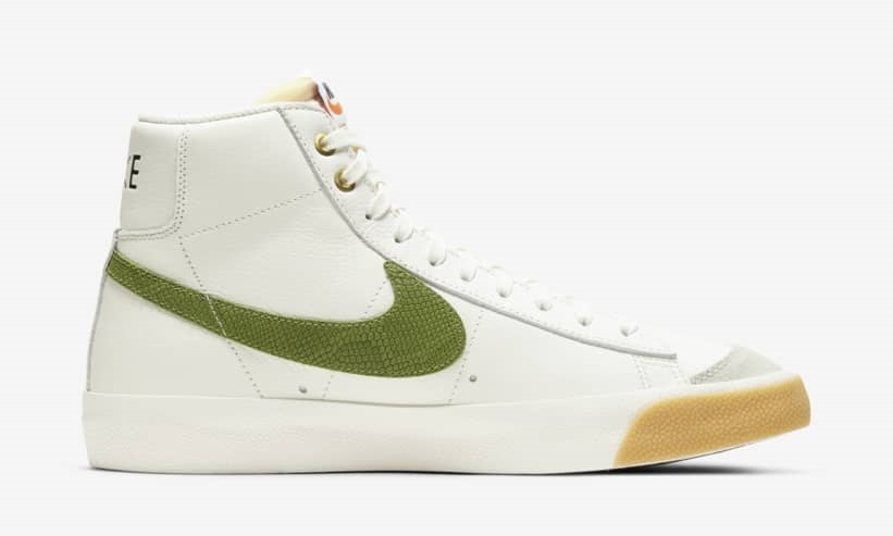 12/12 発売！ナイキ ブレーザー ミッド 77 ビンテージ “アスパラガス スネークスキン” (NIKE BLAZER MID 77 VINTAGE “Asparagus Snakeskin”) [DC1706-100]