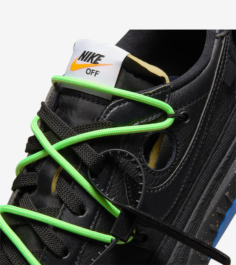 【国内 4/8 発売】OFF-WHITE C/O VIRGIL ABLOH × NIKE BLAZER LOW 77 “Black/White” (オフホワイト ナイキ ブレーザー ロー 77 “ブラック/ホワイト”) [DH7863-001/DH7863-100]