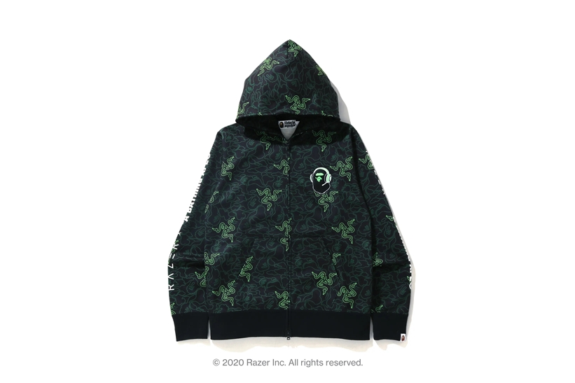 ゲーマー向けリーディングブランド「RAZER」× A BATHING APE コラボレーションが12/5 発売 (ア ベイシング エイプ レイザー)