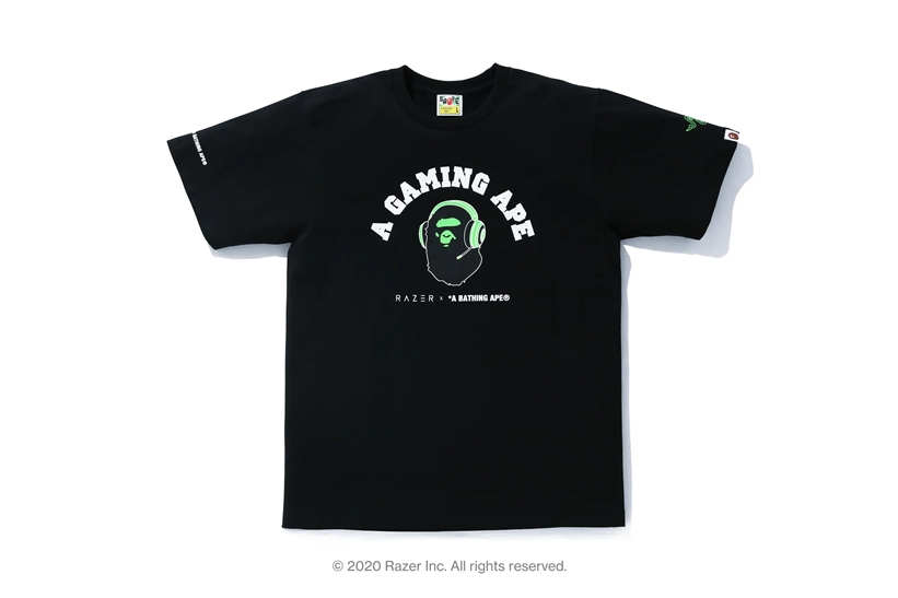 ゲーマー向けリーディングブランド「RAZER」× A BATHING APE コラボレーションが12/5 発売 (ア ベイシング エイプ レイザー)