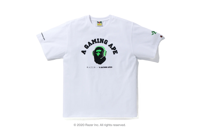 ゲーマー向けリーディングブランド「RAZER」× A BATHING APE コラボレーションが12/5 発売 (ア ベイシング エイプ レイザー)