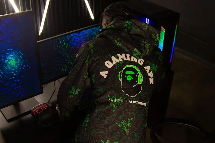 ゲーマー向けリーディングブランド「RAZER」× A BATHING APE コラボレーションが12/5 発売 (ア ベイシング エイプ レイザー)