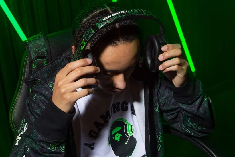 ゲーマー向けリーディングブランド「RAZER」× A BATHING APE コラボレーションが12/5 発売 (ア ベイシング エイプ レイザー)