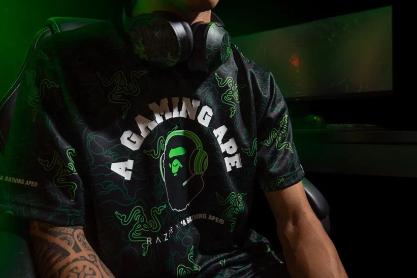 ゲーマー向けリーディングブランド「RAZER」× A BATHING APE コラボレーションが12/5 発売 (ア ベイシング エイプ レイザー)