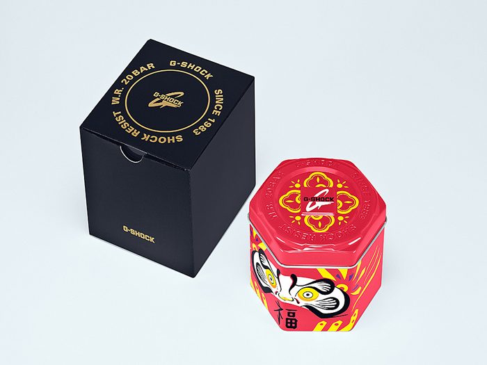G-SHOCK から新年を祝す日本の縁起物「達磨」をデザインモチーフにしたNewモデルが12/4 から3型発売 (Gショック ジーショック)