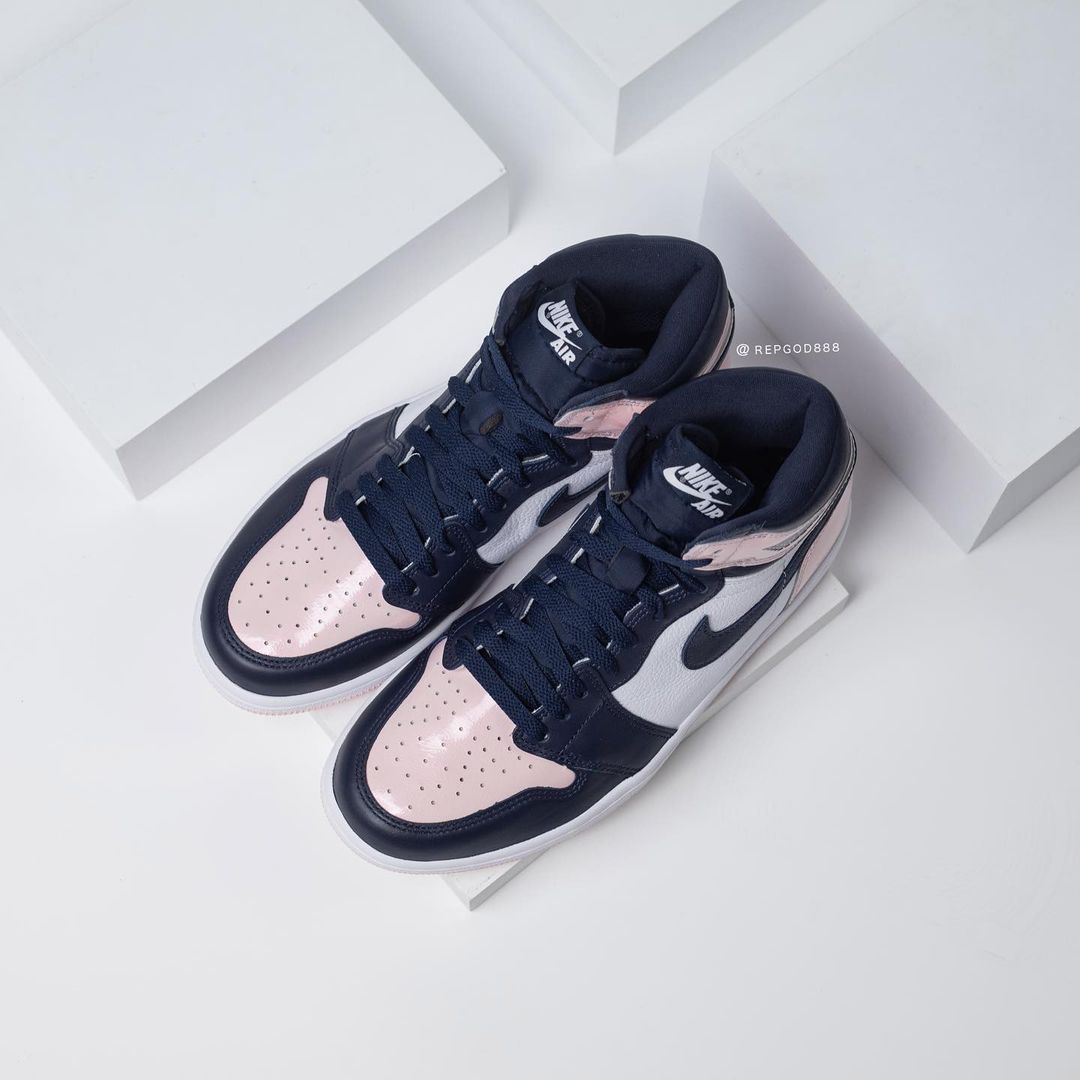 【国内 12/22 発売】ナイキ ウィメンズ エア ジョーダン 1 ハイ OG SE “アトモスフィア/レーサーピンク” (NIKE WMNS AIR JORDAN 1 HIGH OG SE “Atmosphere/White/Laser Pink/Obsidian”) [DD9335-641]