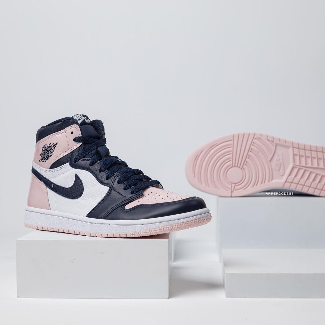 【国内 12/22 発売】ナイキ ウィメンズ エア ジョーダン 1 ハイ OG SE “アトモスフィア/レーサーピンク” (NIKE WMNS AIR JORDAN 1 HIGH OG SE “Atmosphere/White/Laser Pink/Obsidian”) [DD9335-641]