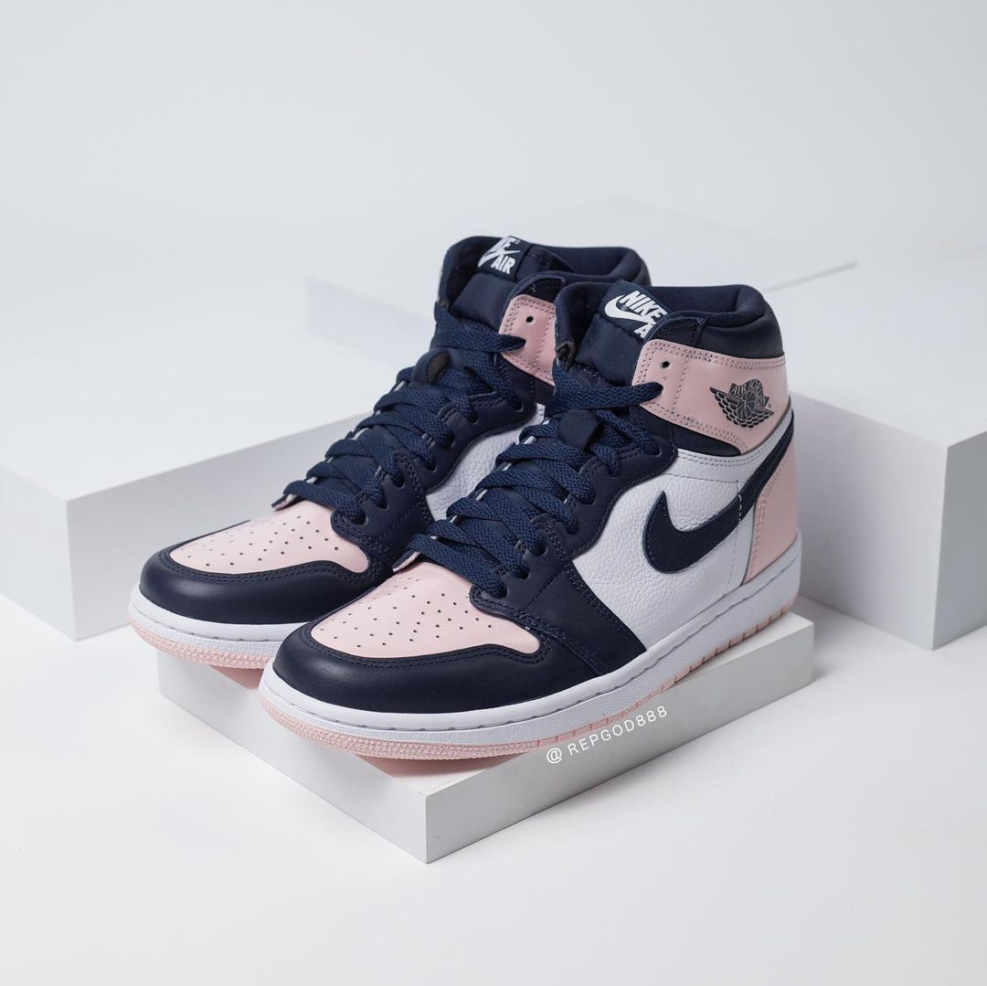 【国内 12/22 発売】ナイキ ウィメンズ エア ジョーダン 1 ハイ OG SE “アトモスフィア/レーサーピンク” (NIKE WMNS AIR JORDAN 1 HIGH OG SE “Atmosphere/White/Laser Pink/Obsidian”) [DD9335-641]