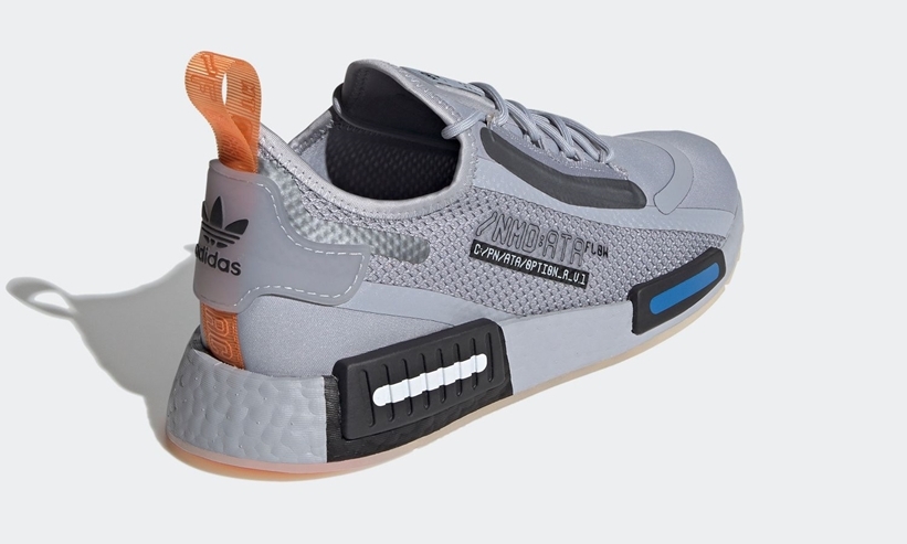 12/3 発売！NASA × adidas Originals NMD_R1 SPECTOO “Hello Silver/Core Black” (ナサ アディダス オリジナルス エヌ エム ディー “ハローシルバー/コアブラック”) [FZ3200,FZ3201]