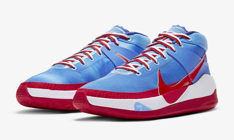 ナイキ KD13 EP “ユニバーシティブルー/ホワイト/ユニバーシティレッド” (NIKE KD13 EP “University Blue/White/University Red”) [DC0007-400]