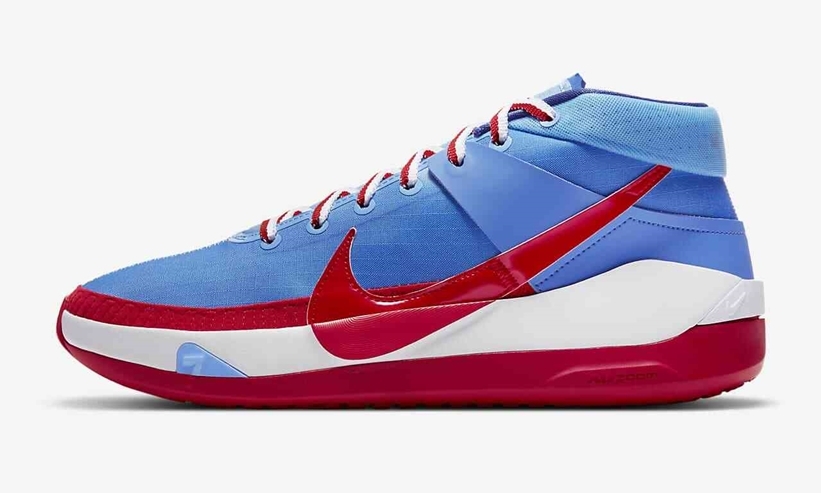 ナイキ KD13 EP “ユニバーシティブルー/ホワイト/ユニバーシティレッド” (NIKE KD13 EP “University Blue/White/University Red”) [DC0007-400]