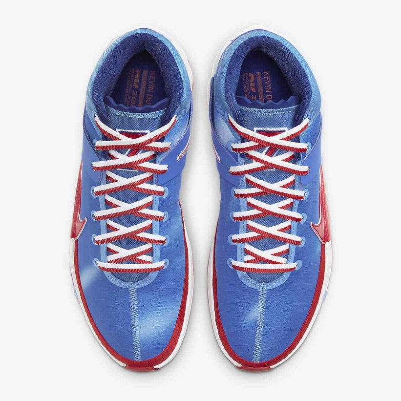 ナイキ KD13 EP “ユニバーシティブルー/ホワイト/ユニバーシティレッド” (NIKE KD13 EP “University Blue/White/University Red”) [DC0007-400]