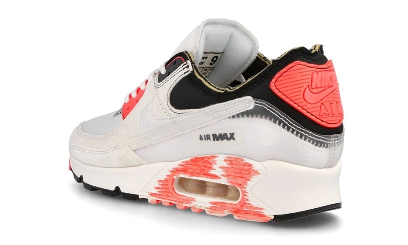 12/10 発売！ナイキ エア マックス 3 プレミアム デコン “ホワイト/ブラック/ブライトクリムゾン” (NIKE AIR MAX III PREMIUM DECONSTRUCTED “White/Black/Bright Crimson”) [DC7856-100]