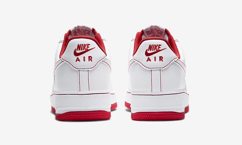 ナイキ エア フォース 1 07 ロー “ホワイト/ユニバーシティレッド” (NIKE AIR FORCE 1 07 LOW “White/University Red”) [CV1724-100]