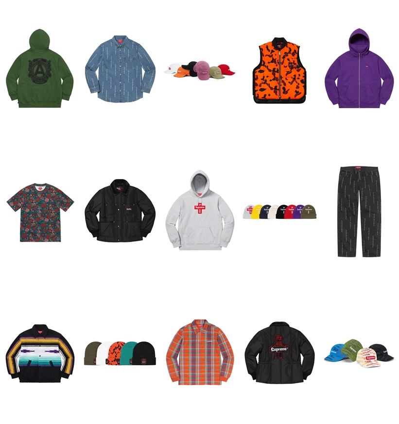 12/5 発売！SUPREME 2020 F/W “Cross Box Logo アイテム” (シュプリーム クロス ボックス ロゴ) & 2020 F/W レギュラーアイテム一覧！