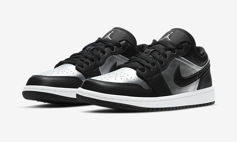 ナイキ エア ジョーダン 1 ロー “ブラック/メタリックシルバー” (NIKE AIR JORDAN 1 LOW “Black/Metallic Silver”) [DA5551-001]