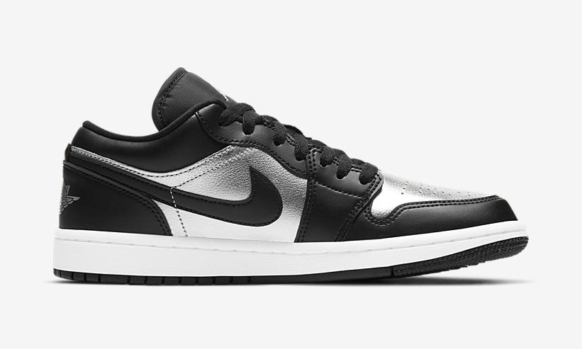 【2024年 ホリデーシーズン リストック予定】ナイキ エア ジョーダン 1 ロー “ブラック/メタリックシルバー” (NIKE AIR JORDAN 1 LOW “Black/Metallic Silver”) [DA5551-001]