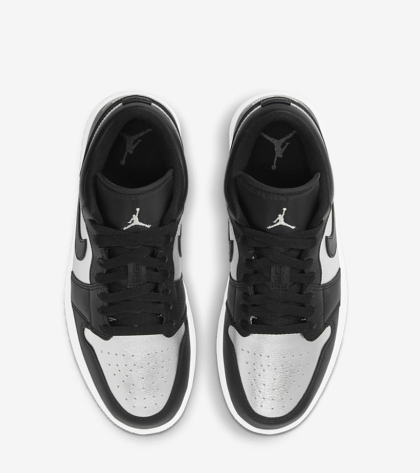 【2024年 ホリデーシーズン リストック予定】ナイキ エア ジョーダン 1 ロー “ブラック/メタリックシルバー” (NIKE AIR JORDAN 1 LOW “Black/Metallic Silver”) [DA5551-001]