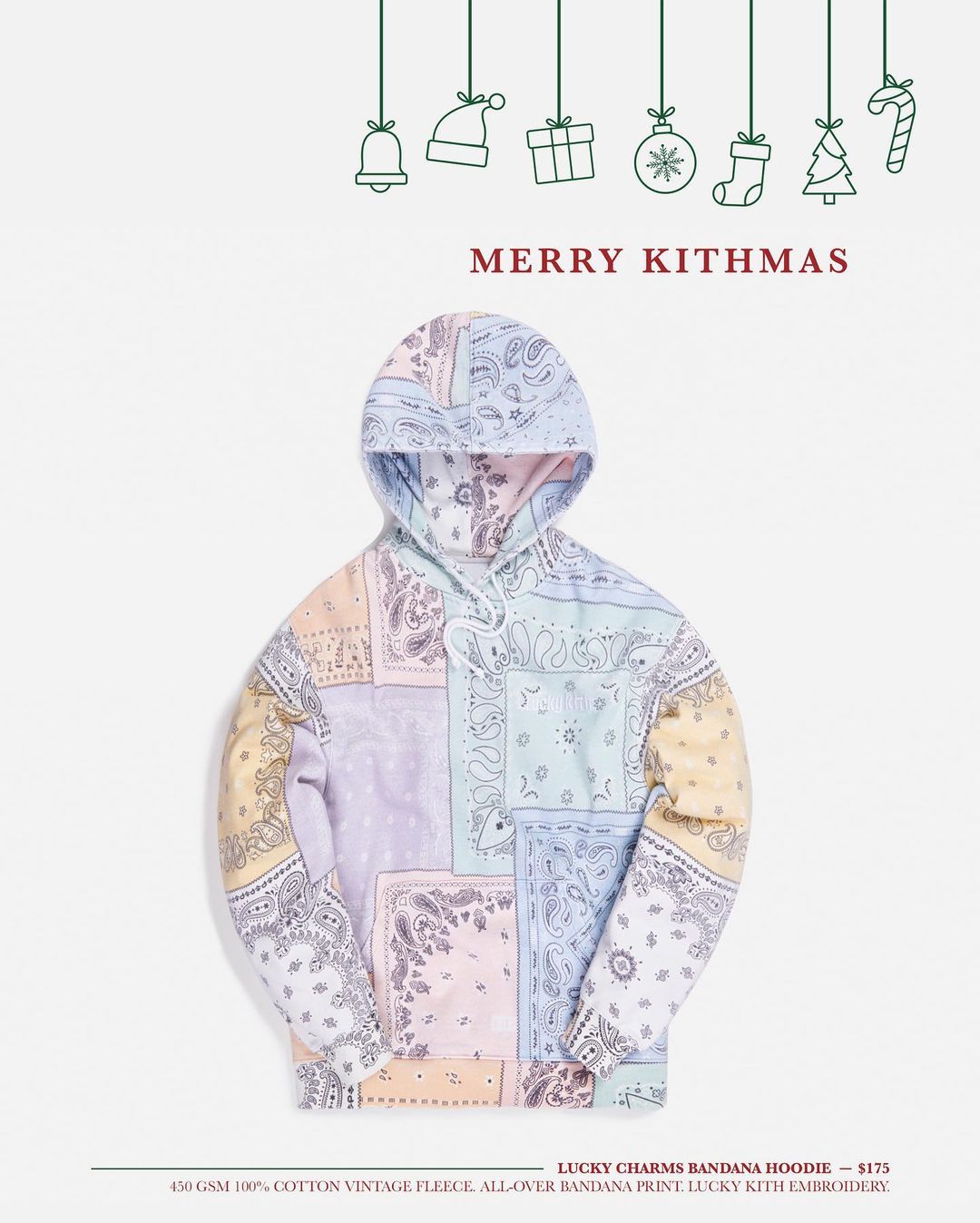 KITH XMAS 2020 & KITH TREATS FOR LUCKY CHARMS が12/7 発売 (キス クリスマス)