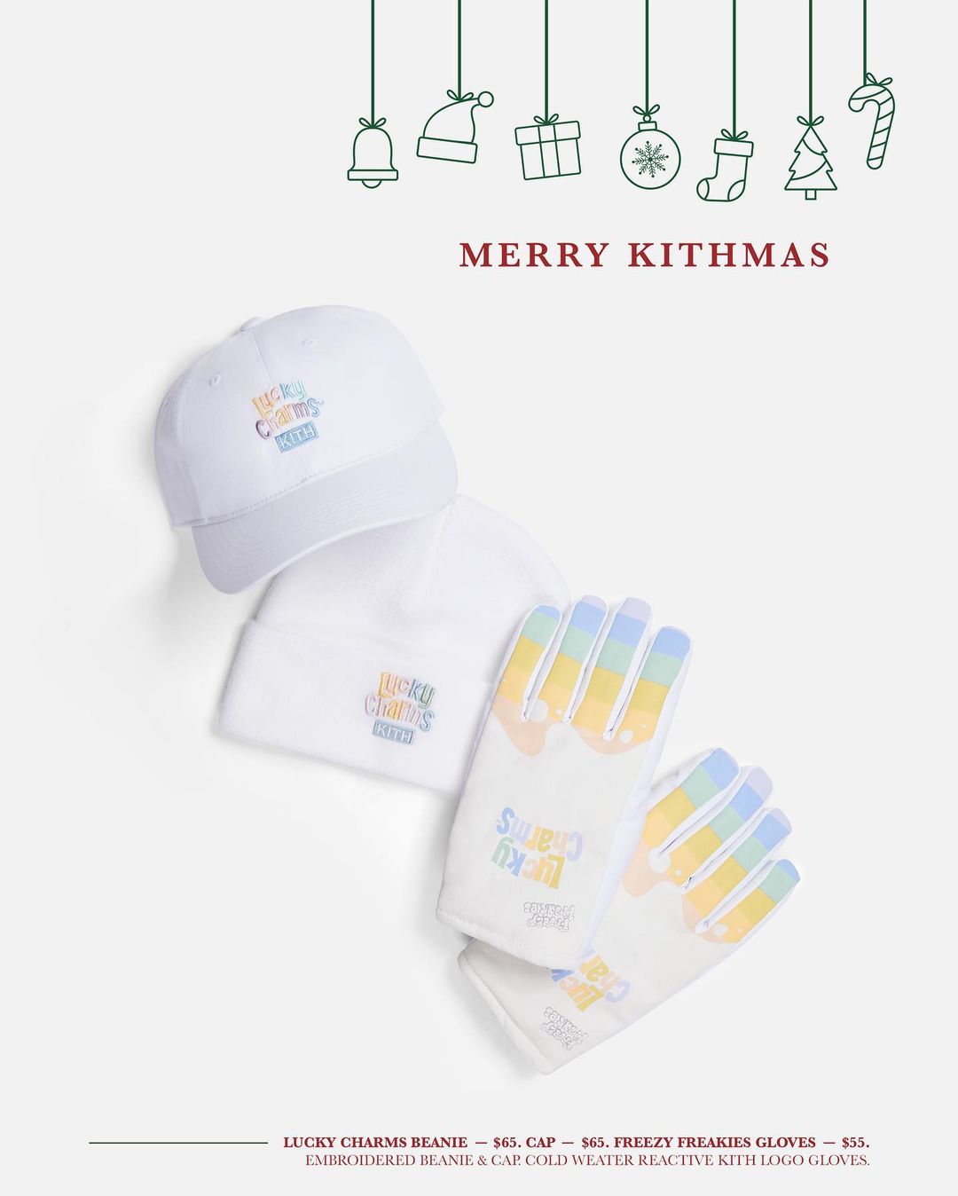 KITH XMAS 2020 & KITH TREATS FOR LUCKY CHARMS が12/7 発売 (キス クリスマス)