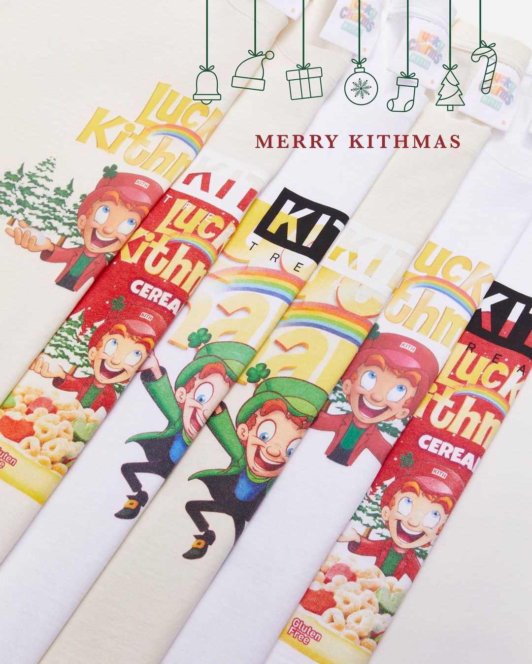 KITH XMAS 2020 & KITH TREATS FOR LUCKY CHARMS が12/7 発売 (キス クリスマス)