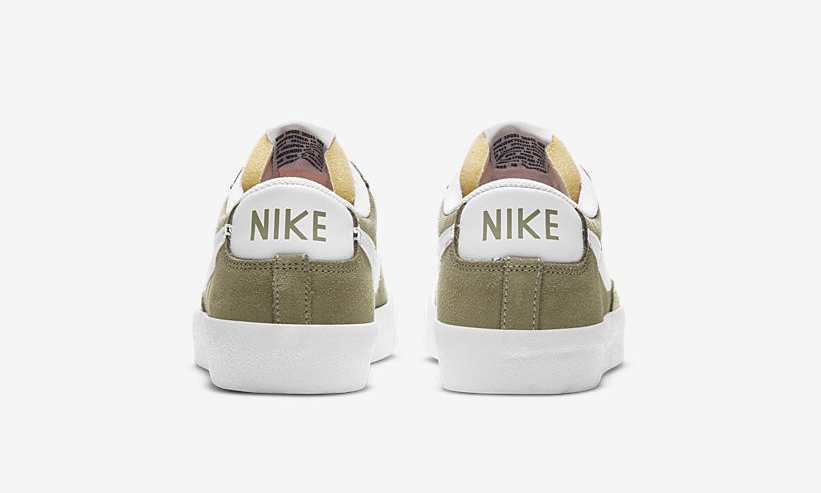 ナイキ ブレーザー ロー 77 スエード “カーキ/ホワイト” (NIKE BLAZER LOW SUEDE “Khaki/White”) [DA7254-200]