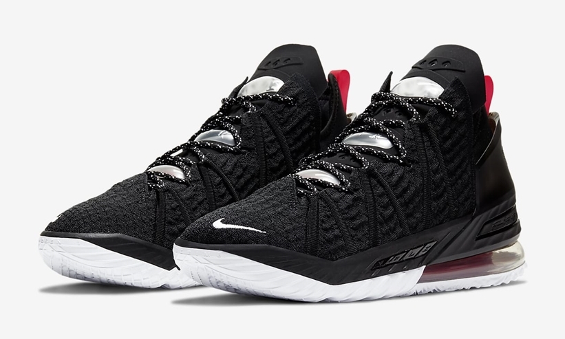 ナイキ レブロン 18 “ブラック/ユニバーシティレッド” (NIKE LEBRON XVIII “Black/University Red”) [CQ9283-001]