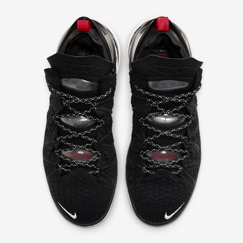 ナイキ レブロン 18 “ブラック/ユニバーシティレッド” (NIKE LEBRON XVIII “Black/University Red”) [CQ9283-001]