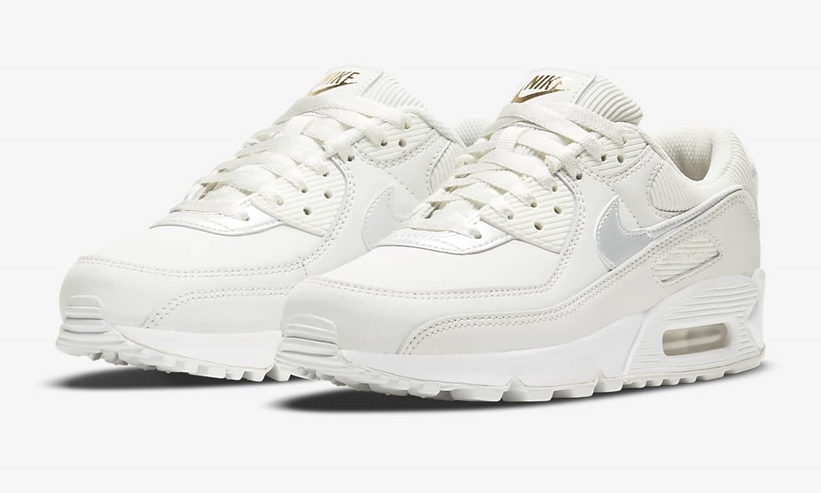 ナイキ ウィメンズ エア マックス 90 “サミットホワイト/ダークビートルート” (NIKE WMNS AIR MAX 90 “Summit White/Dark Beetroot”) [DC1161-100]