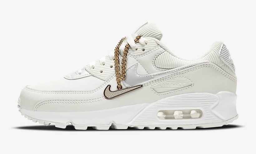 ナイキ ウィメンズ エア マックス 90 “サミットホワイト/ダークビートルート” (NIKE WMNS AIR MAX 90 “Summit White/Dark Beetroot”) [DC1161-100]