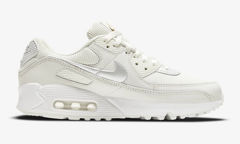 ナイキ ウィメンズ エア マックス 90 “サミットホワイト/ダークビートルート” (NIKE WMNS AIR MAX 90 “Summit White/Dark Beetroot”) [DC1161-100]