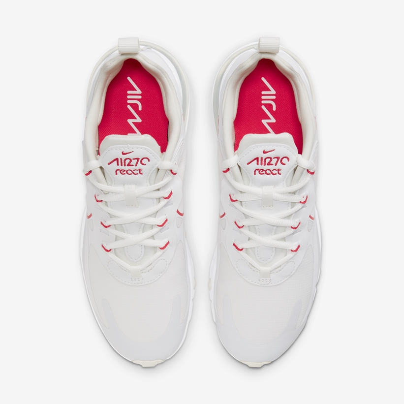 ナイキ エア マックス 270 リアクト “ホワイト/レッド” (NIKE AIR MAX 270 REACT “White/Red”) [CV8818-101]