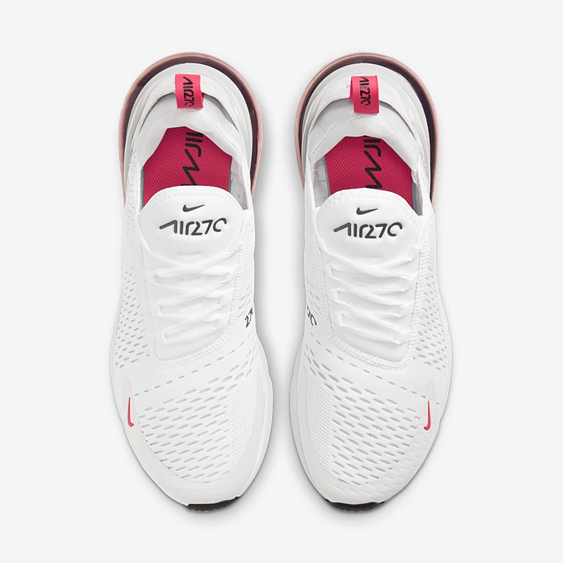 ナイキ エア マックス 270 “ホワイト/レーザーフーシャ” (NIKE AIR MAX 270 “White/Laser Fuchsia”) [DD7120-100]