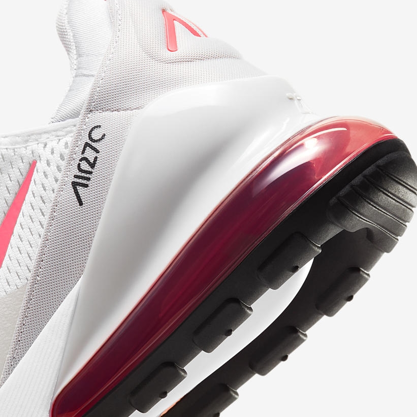 ナイキ エア マックス 270 “ホワイト/レーザーフーシャ” (NIKE AIR MAX 270 “White/Laser Fuchsia”) [DD7120-100]