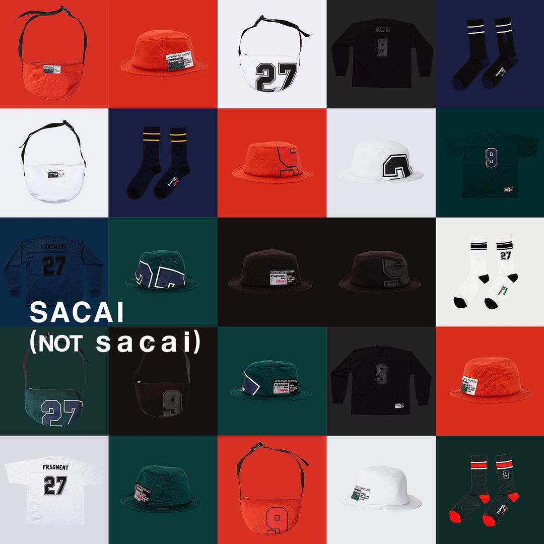 sacai x FRAGMENT コラボ最新作が12/9 からオンライン/ポップアップにて発売 (サカイ フラグメント 藤原ヒロシ)