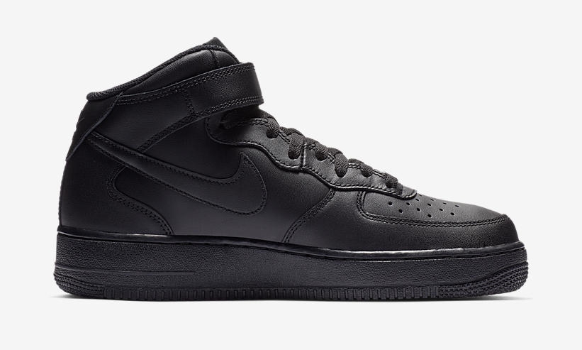 【12/9 発売】ナイキ エア フォース 1 07 ミッド “トリプルブラック/トリプルホワイト” (NIKE AIR FORCE 1 07 MID “Triple Black/Triple White”) [CW2289-001,111]